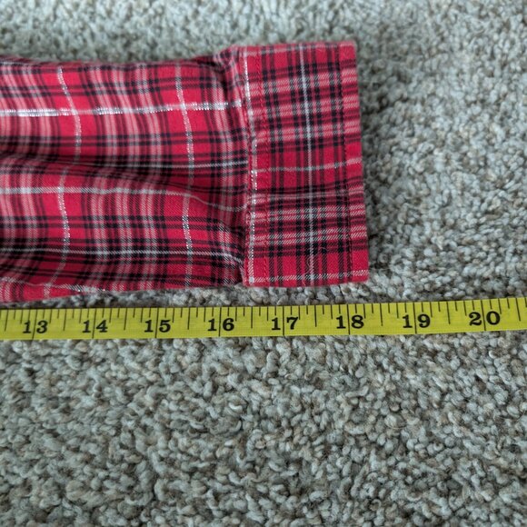 NWOT Lands End Tunic red/silver 16 Tall (16T) - Picture 3 of 7